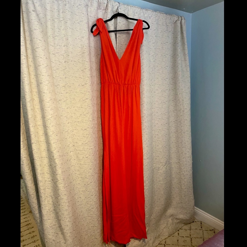 MSGM V-Neck Maxi Dress NWT